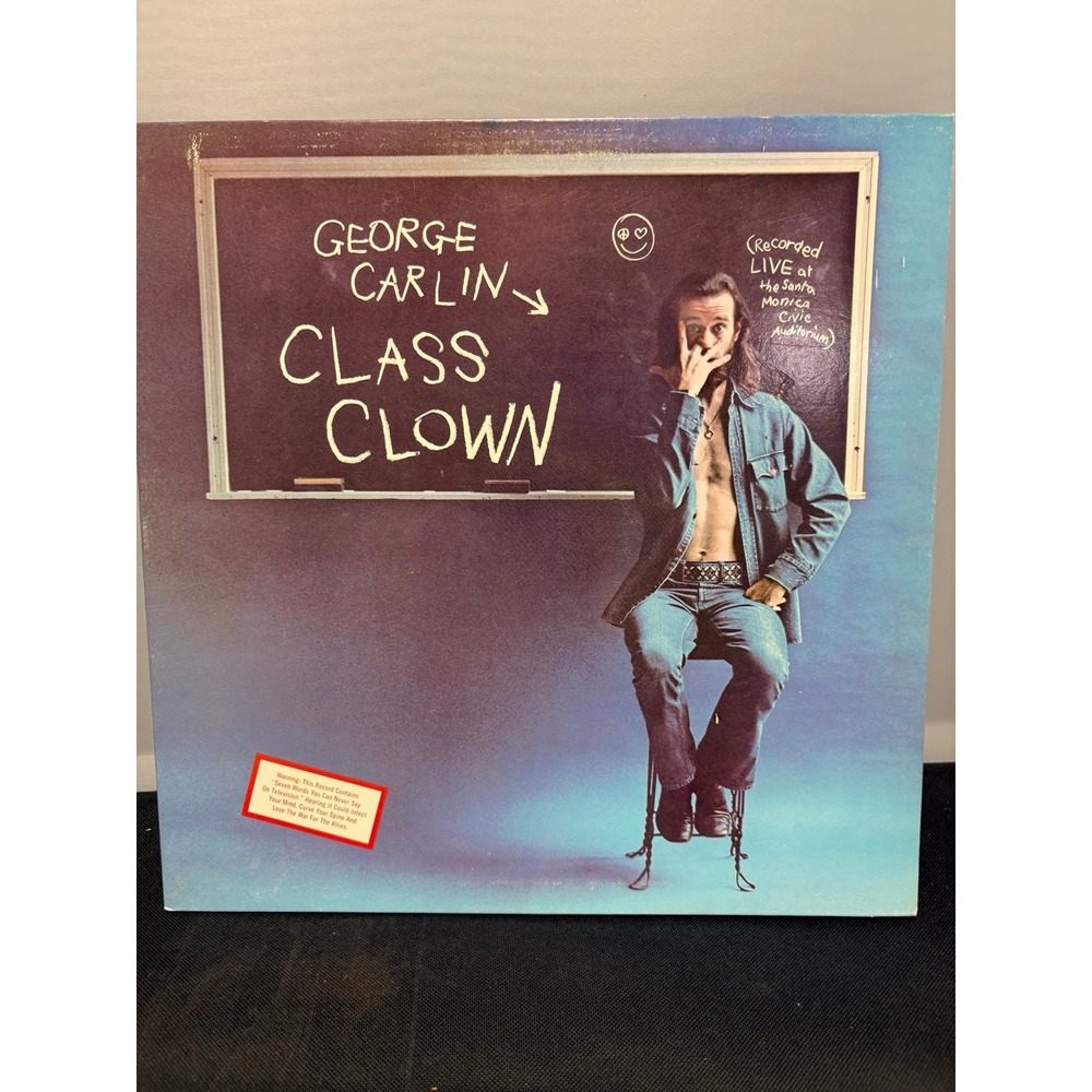 George Carlin Class Clown Vinyl Record Comedy Vintage Stand Up